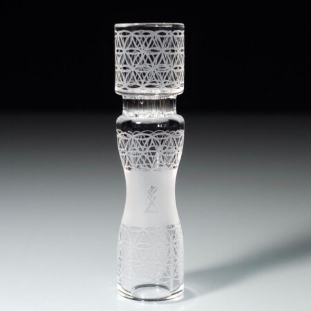 60mm Quartz Chillum 10x16 Bowl