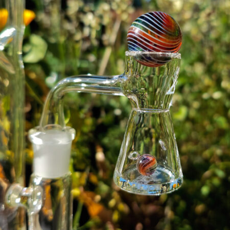 710 Special: Karma Glass 8mm Pearl with Mini Victoria