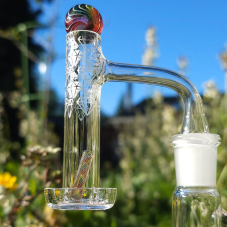 710 Special: Karma Glass Pillar with Diamond Tower